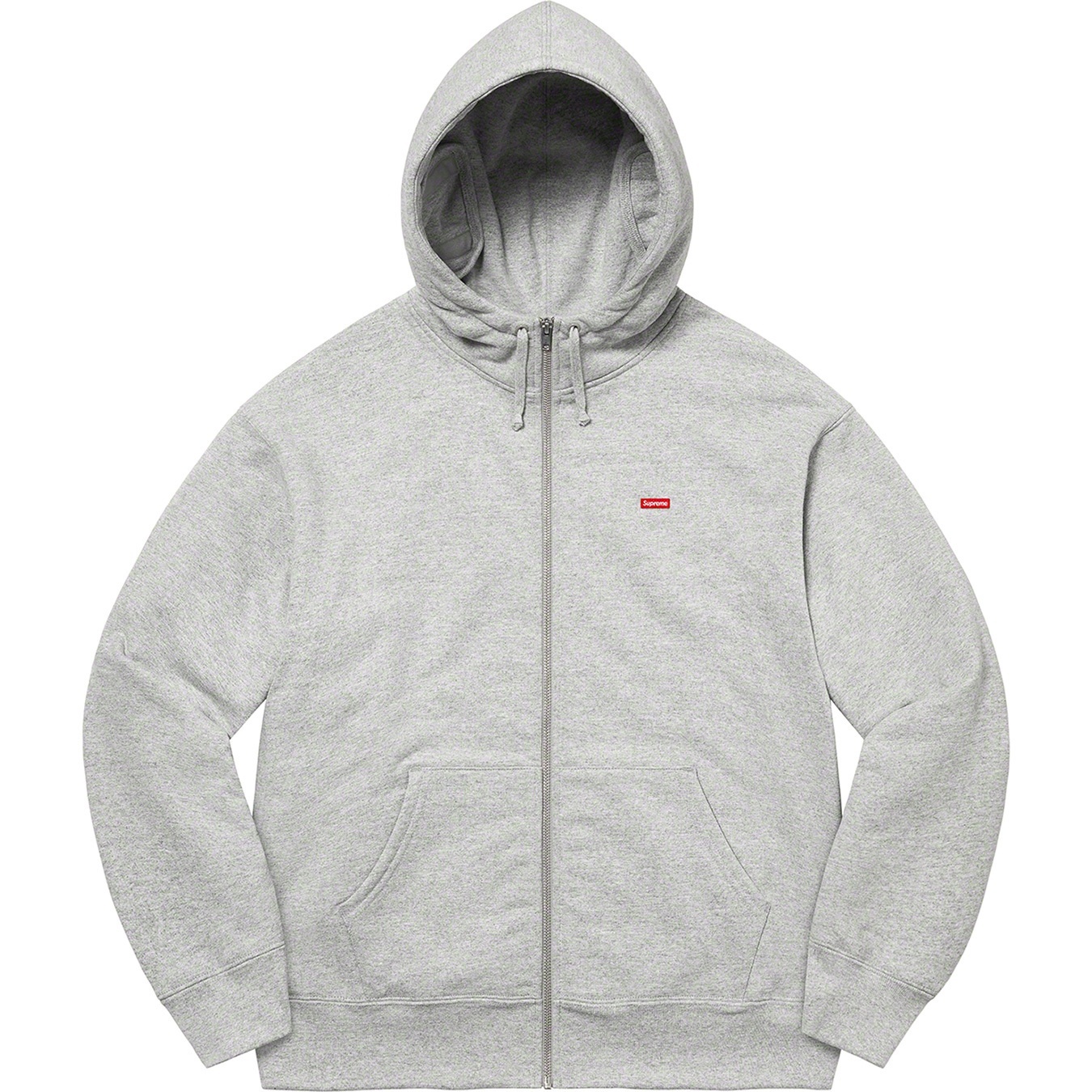 Small Box Facemask Zip Up Hooded Sweatshirt view 13